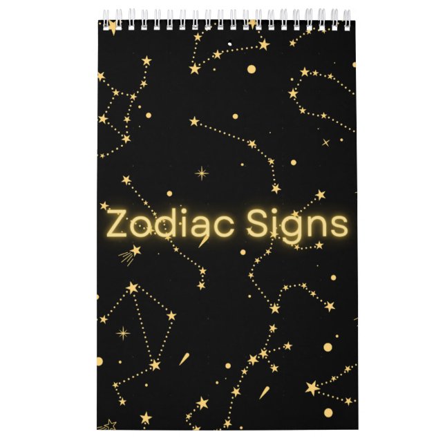 Zodiac signiert Astrologischer Sammlungs-Mauerkale Kalender (Titelbild)
