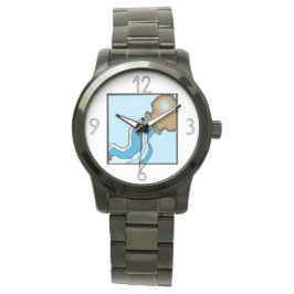 Zodiac Signs Aquarius Birthday Watch Armbanduhr
