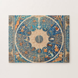 Zodiac Signs Vintage Himmelskarte