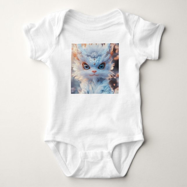 Zodiac Spirit Beast: Der mystische Drache Baby Strampler (Vorderseite)