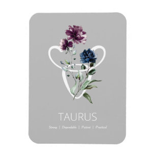 Zodiac Star Sign Taurus Magnet