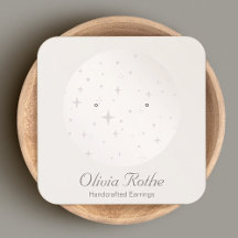 Zodiac Stars Astrologie Earring Display