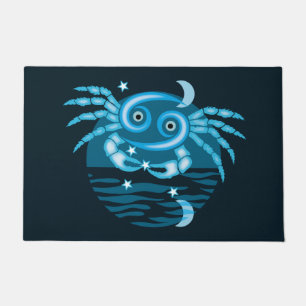 Zodiac-Sternzeichen - Krebszeichen Fußmatte