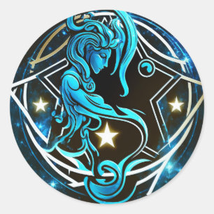 Zodiac - Sticker Aquarius