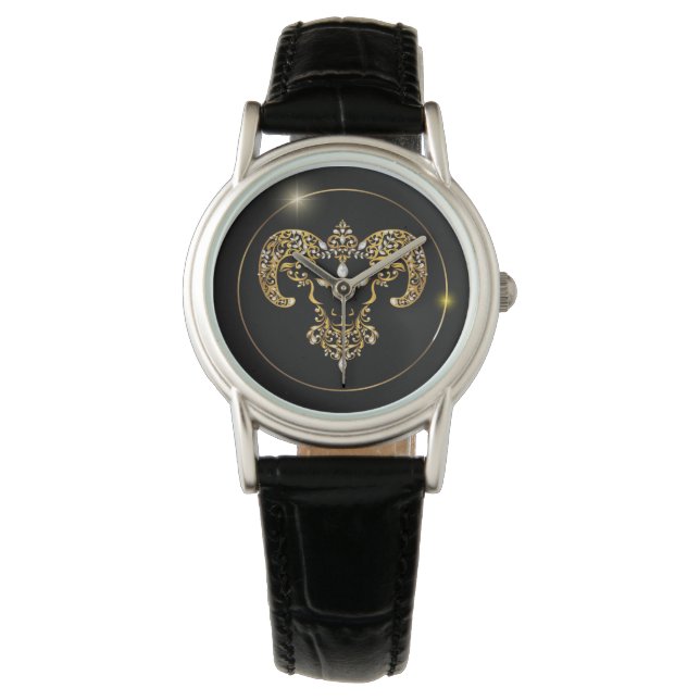 Zodiac-Symbol Armbanduhr (Vorderseite)