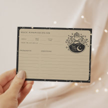 Zodiac Tarot Celestial Brautparty Rezept Karte