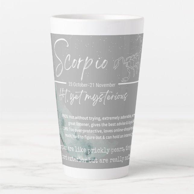 Zodiac-Tasse- Skorpio Milchtasse (Vorderseite)