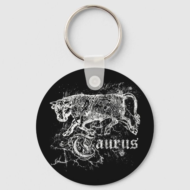 Zodiac Taurus Schlüsselanhänger (Vorderseite)