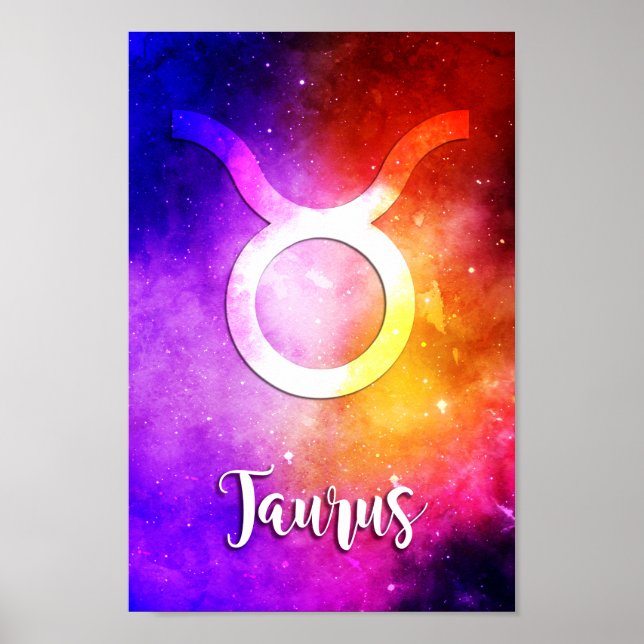 Zodiac : Taurus Space Candy Poster (Vorne)