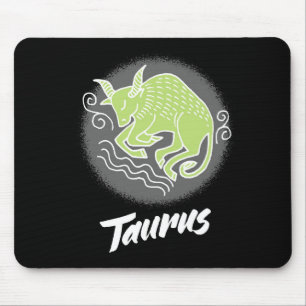 Zodiac Taurus Symbol Mousepad