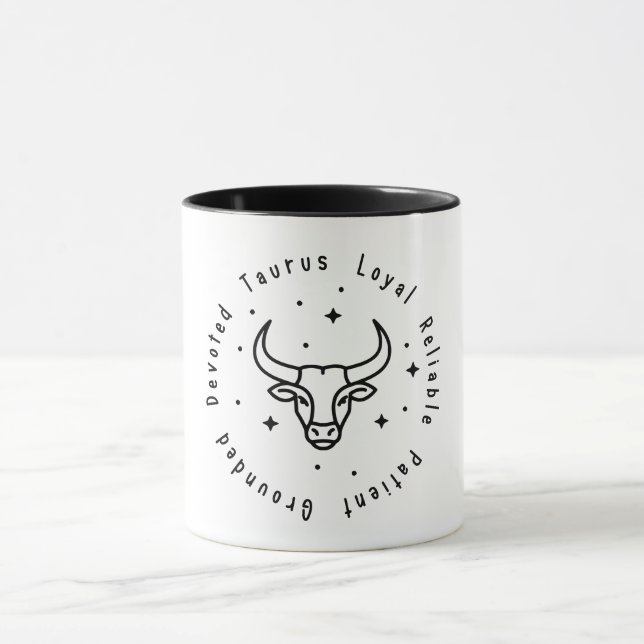 Zodiac Taurus Tasse (Zentrum)