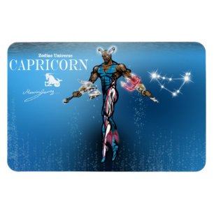 Zodiac Universe - Capricorn Magnet