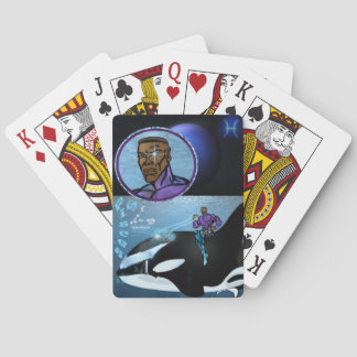Zodiac Universe - Fische - Klassische Spielkarten