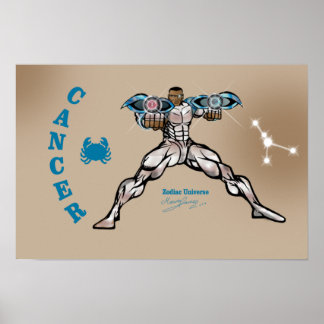 Zodiac Universe - Krebspender Poster