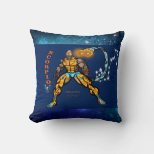 Zodiac Universe-Scorpio-Throw-Pillow Kissen