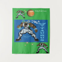 Zodiac-Universum -Stier-Party-Banner-Tapete