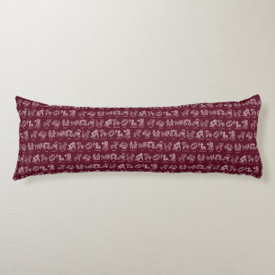 Zodiac-Unterkissen (CranberryRed) Seitenschläferkissen