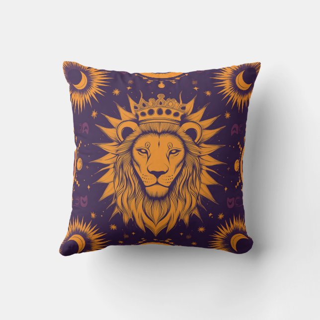 Zodiac Vibes Leo - Coussin (Verso)