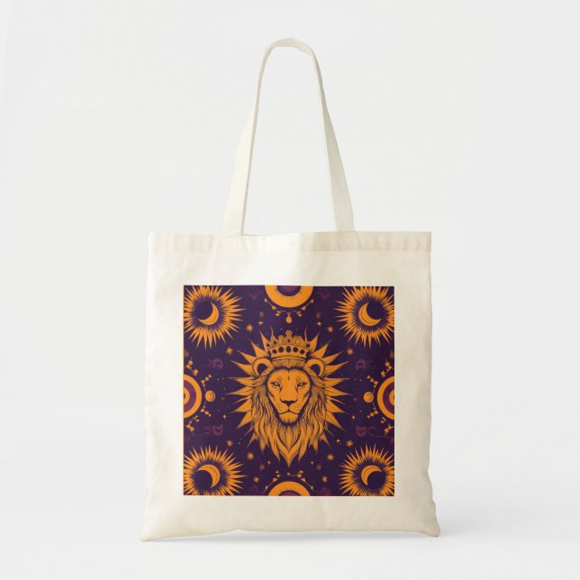 Zodiac Vibes Leo - Sac fourre-tout (Devant)