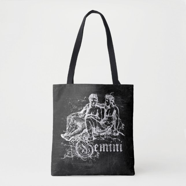 Zodiac Vintag Gemini Tasche (Vorderseite)