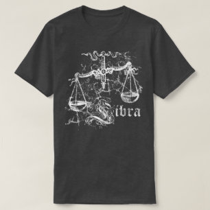 Zodiac Vintag Libra T-Shirt