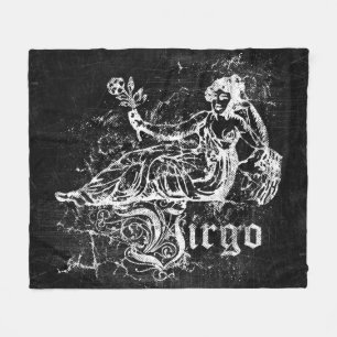 Zodiac Vintag Virgo Fleecedecke