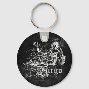 Zodiac Vintag Virgo Schlüsselanhänger