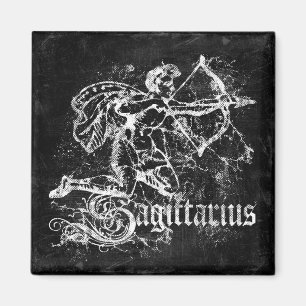 Zodiac Vintage Schütze Magnet