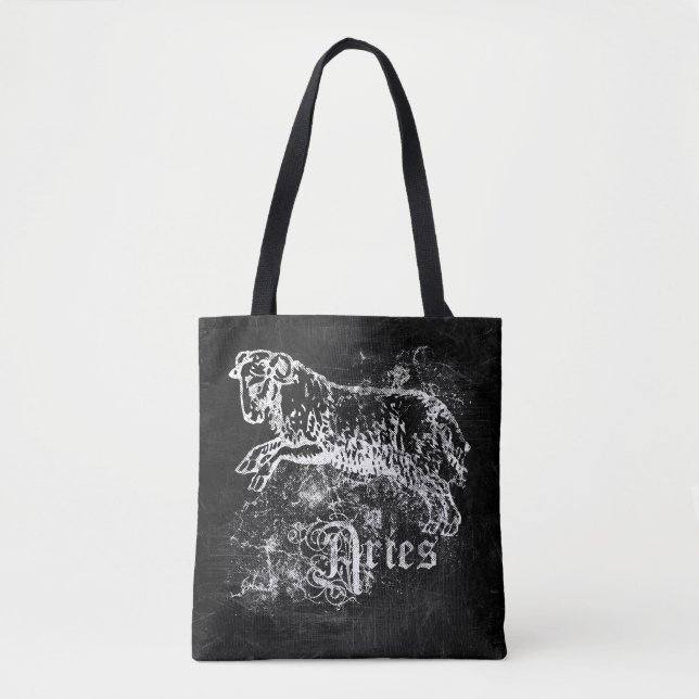 Zodiac Vintage Widder Tasche (Vorderseite)