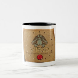 Zodiac - Virgo - Coffee Mug Zweifarbige Tasse