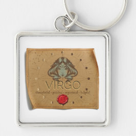 Zodiac - Virgo - Keychain Schlüsselanhänger