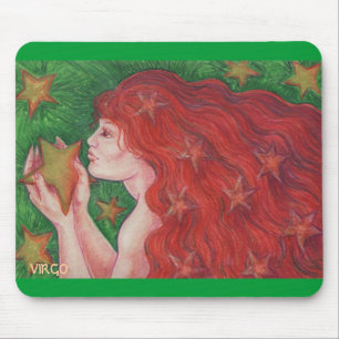 Zodiac Virgo mousepad