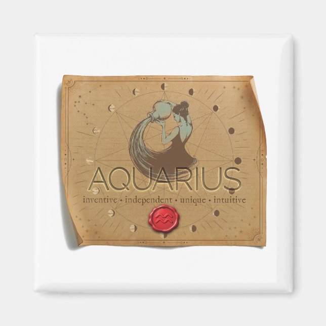 ZODIAC - Wassmann - Magnet (Vorne)