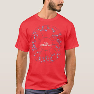 Zodiac Wheel Ehefrau Zodiac Horoskop Astrologie Pr T-Shirt