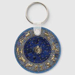 Zodiac Wheel Schlüsselanhänger
