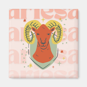 Zodiac Widder Magnet