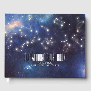 Zodiac-Zeichen Constellation Wedding Gästebuch