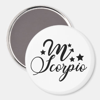 Zodiac-Zeichen für Skorpium Magnet