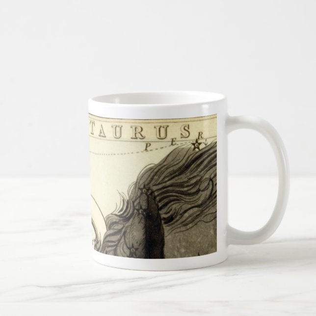 Zodiac-Zeichen: Taurus-Tasse Kaffeetasse (Rechts)