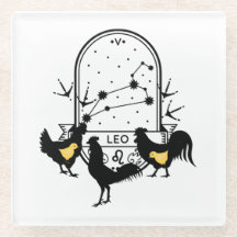 Zodiac-Zeichen und Matching-Haustiere. Leo - Huhn.