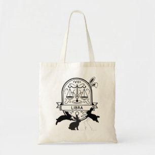 Zodiac-Zeichen und Matching-Haustiere.Libra - Kani Tragetasche