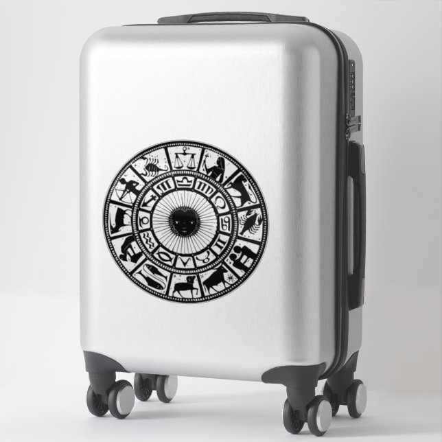 Zodiakarohr Aufkleber (Koffer)