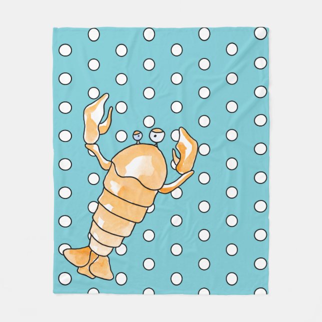 Zodiakarzinom Fleecedecke (Vorderseite)