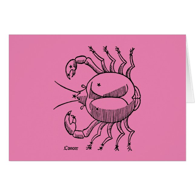 Zodiaque : Cancer, 1482 (Devant Horizontal)