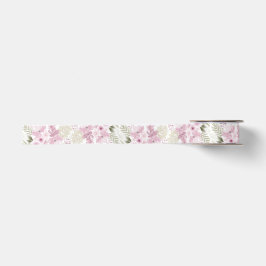 Zoe Floral Satin Ribbon Satinband