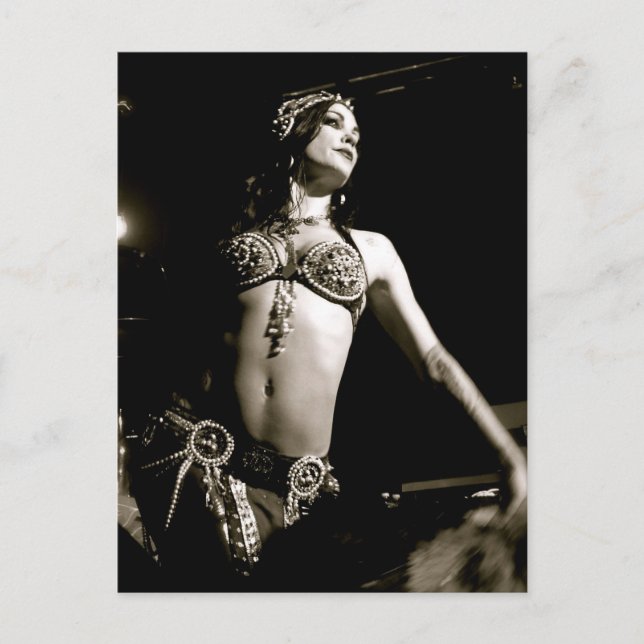 Zoe Jakes Bauch Dance Post Card Postkarte (Vorderseite)