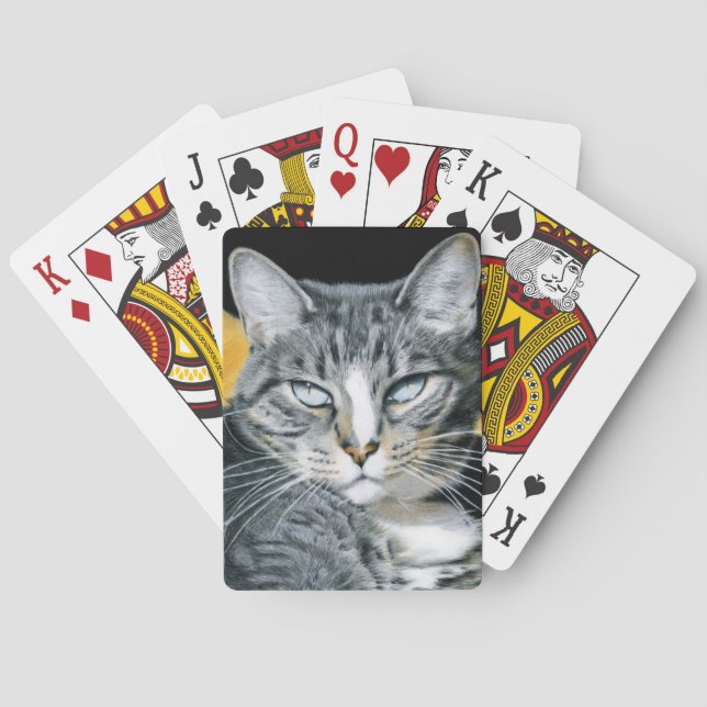 Zoe-Miezekatze-Kartensatz Spielkarten (Rückseite)