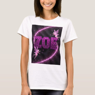 Zoe Personalized White Shirt – Gift for Her