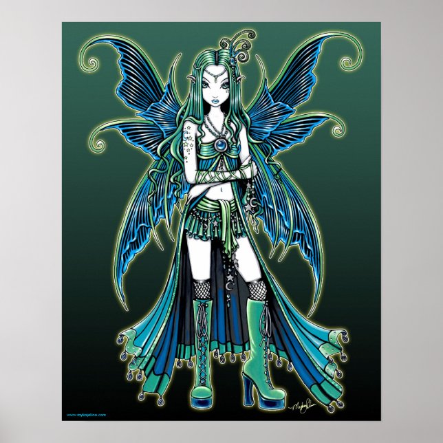 "Zoe" Star Celestiale Posters d'Art Fairy (Devant)