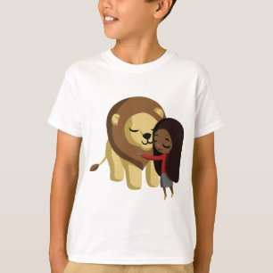 Zoe und Erdnuss der Löwe T-Shirt
